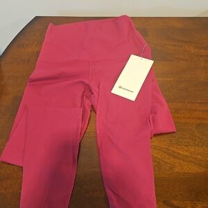 lululemon athletica Womens Pink  Leggings